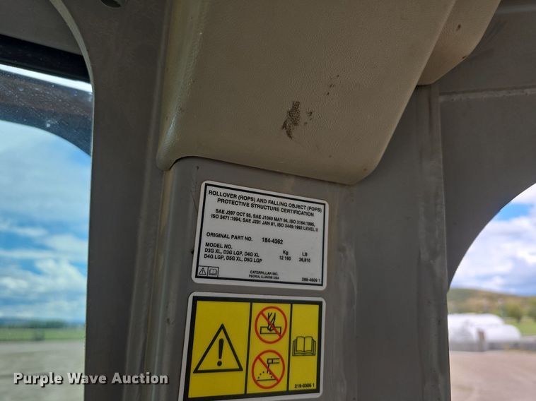 image for item EG9854 2006 Caterpillar D5G XL dozer