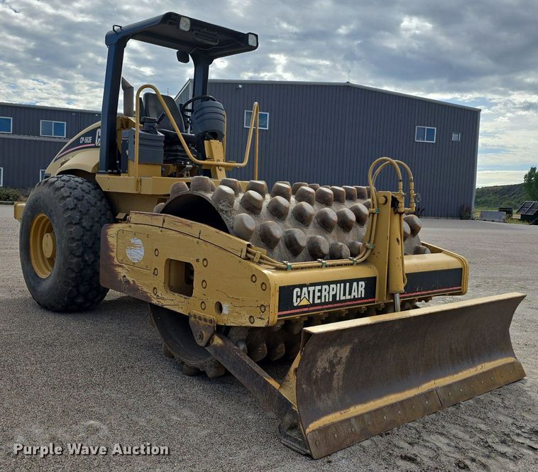 image for item EG9855 2005 Caterpillar CP-563E single drum vibratory roller