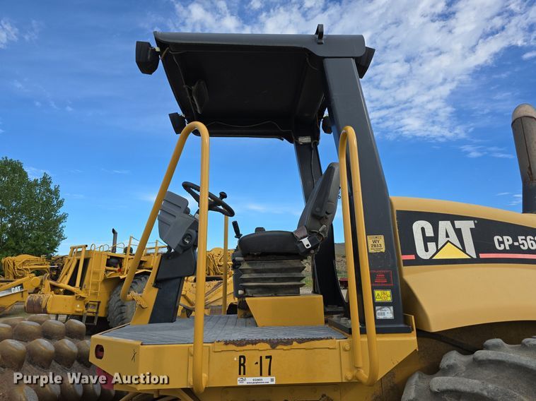 image for item EG9855 2005 Caterpillar CP-563E single drum vibratory roller