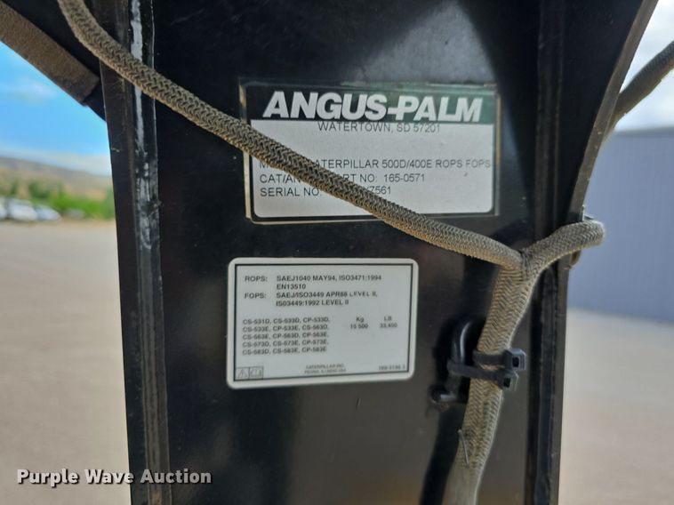 image for item EG9857 2007 Caterpillar CS-563E single drum vibratory roller