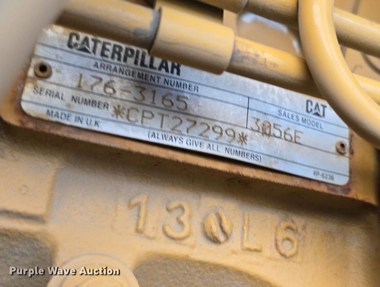 image for item EG9857 2007 Caterpillar CS-563E single drum vibratory roller