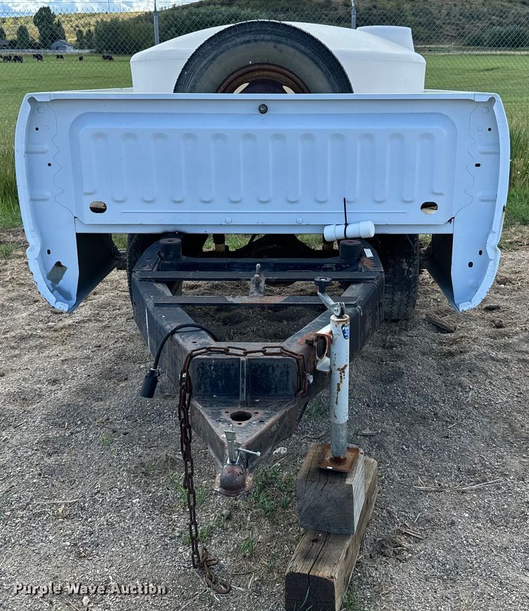 image for item EG9867 2008 Shop built  utility trailer