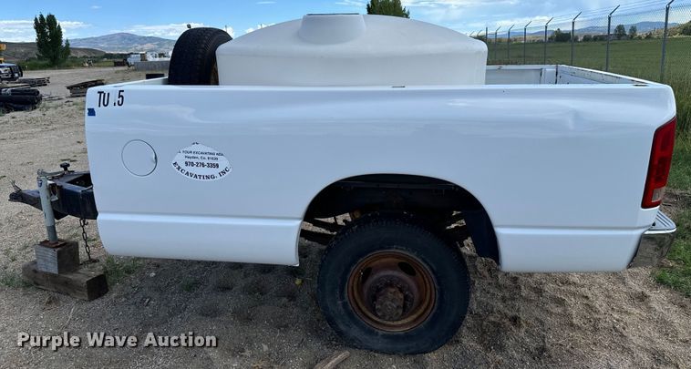 image for item EG9867 2008 Shop built  utility trailer