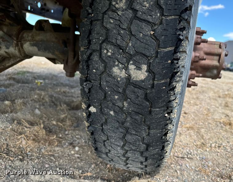 image for item EG9867 2008 Shop built  utility trailer