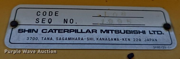 image for item EG9875 1995 Caterpillar D4C XL dozer