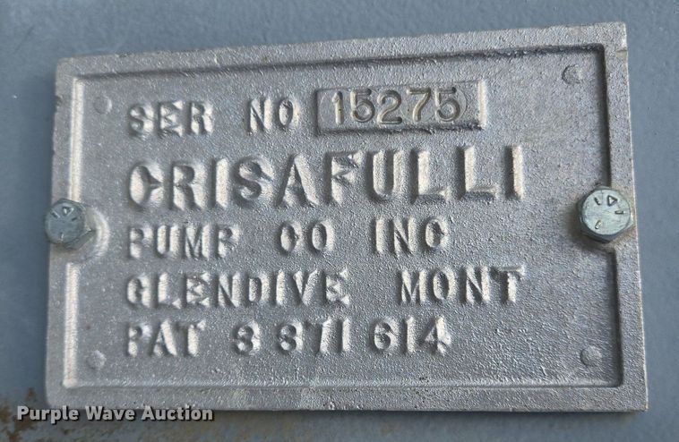 image for item EG9880 SRS Crisafulli pond pump