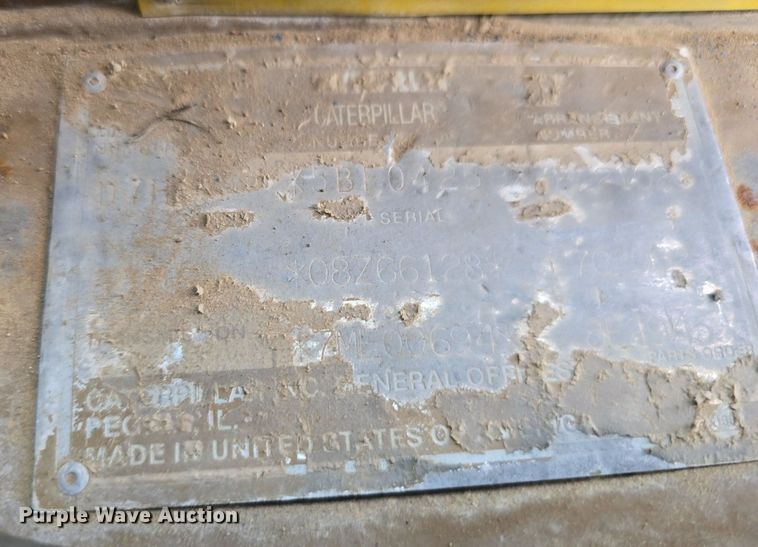 image for item LW9797 1992 Caterpillar  D7H dozer