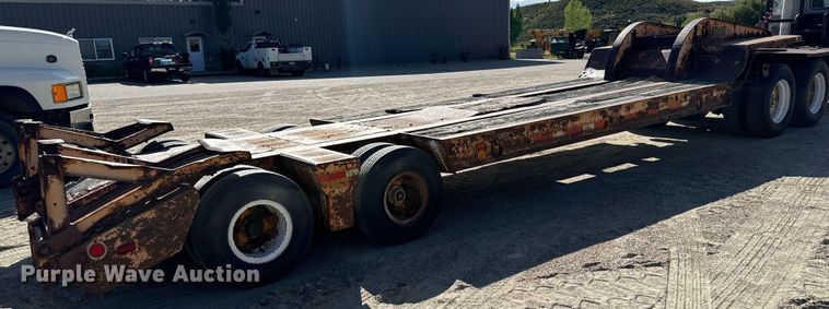 image for item LW9800 1980 Phelan WT-25K equipment trailer