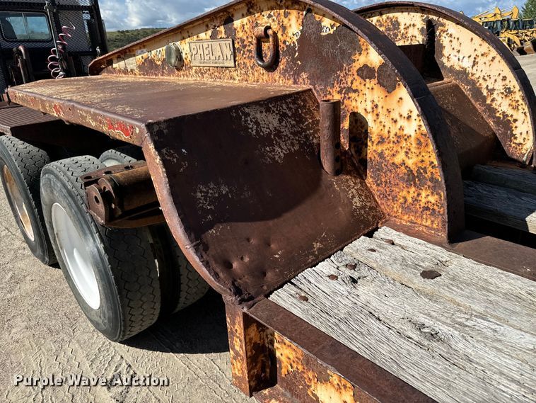 image for item LW9800 1980 Phelan WT-25K equipment trailer