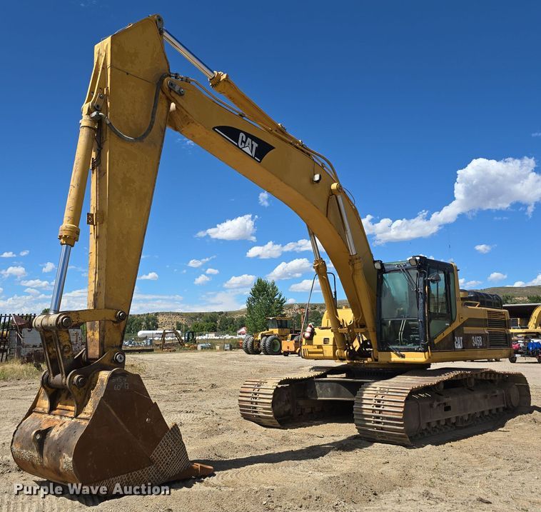 image for item LW9808 2000 Caterpillar 345B L Series II excavator