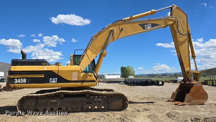 image for item LW9808 2000 Caterpillar 345B L Series II excavator