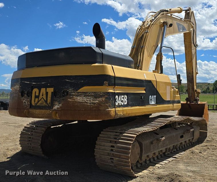 image for item LW9808 2000 Caterpillar 345B L Series II excavator