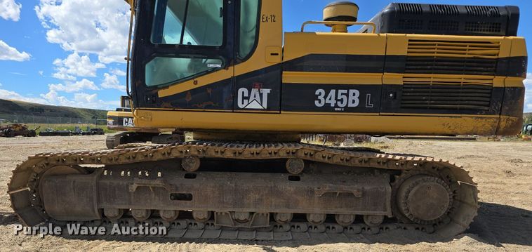 image for item LW9808 2000 Caterpillar 345B L Series II excavator