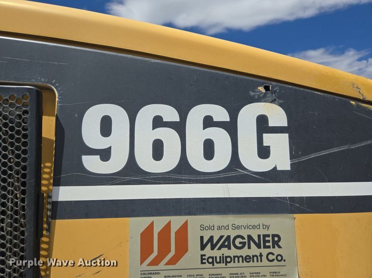 image for item LW9811 1999 Caterpillar 966G wheel loader