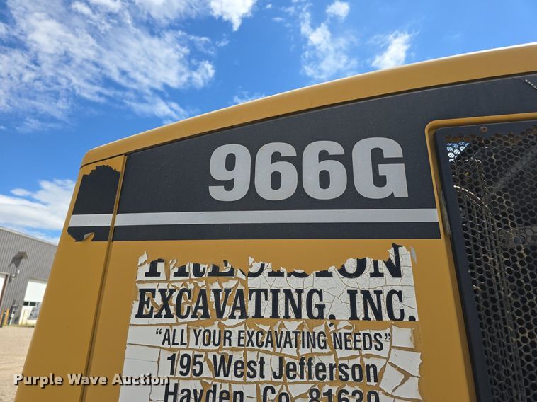 image for item LW9812 2000 Caterpillar  966G wheel loader