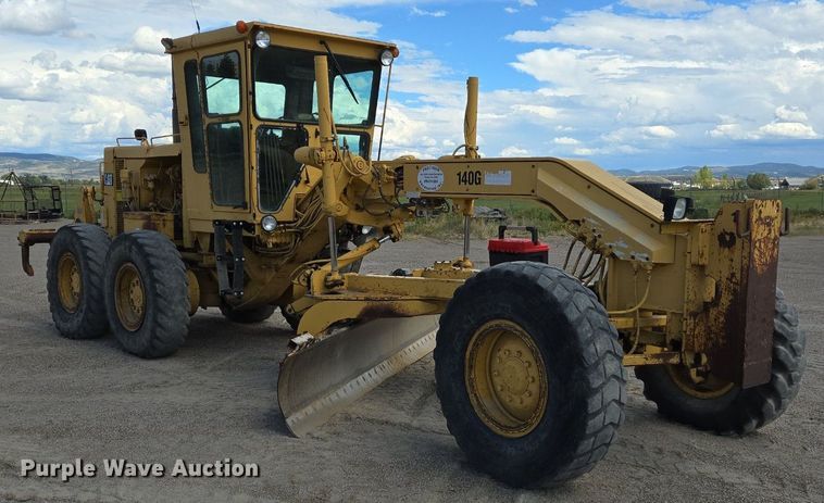 image for item LW9819 1990 Caterpillar 140G motor grader