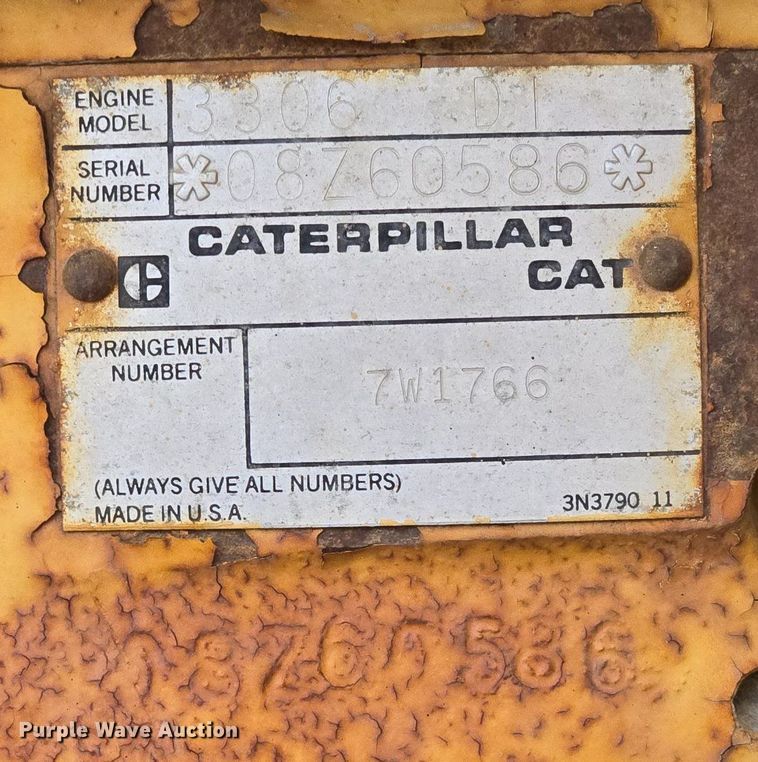 image for item LW9819 1990 Caterpillar 140G motor grader