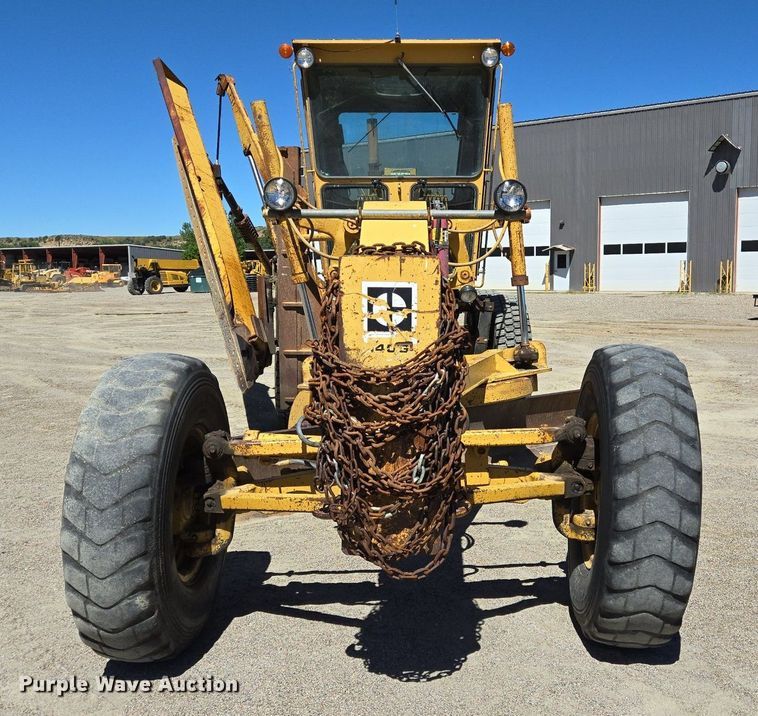 image for item LW9820 1981 Caterpillar 140G motor grader