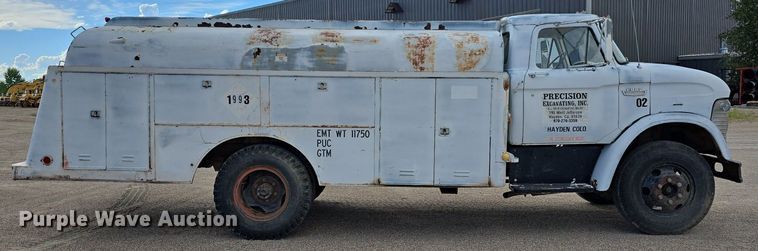 image for item LW9854 1965 Ford fuel truck