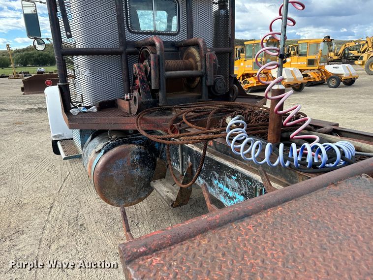 image for item LW9869 1969 Peterbilt  359A winch truck