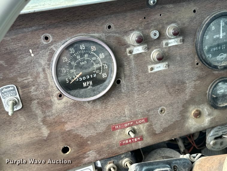 image for item LW9869 1969 Peterbilt  359A winch truck