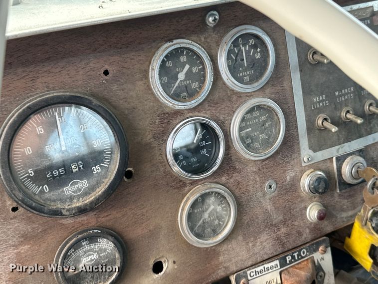 image for item LW9869 1969 Peterbilt  359A winch truck