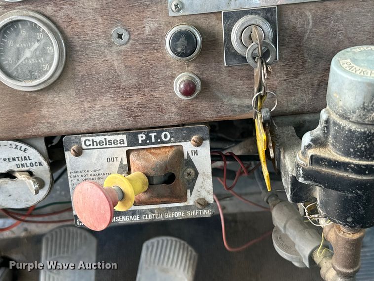 image for item LW9869 1969 Peterbilt  359A winch truck