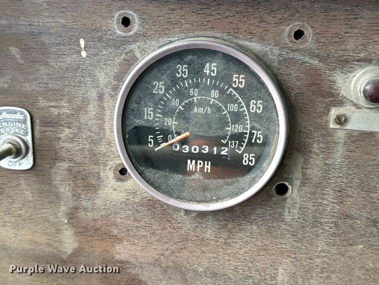 image for item LW9869 1969 Peterbilt  359A winch truck