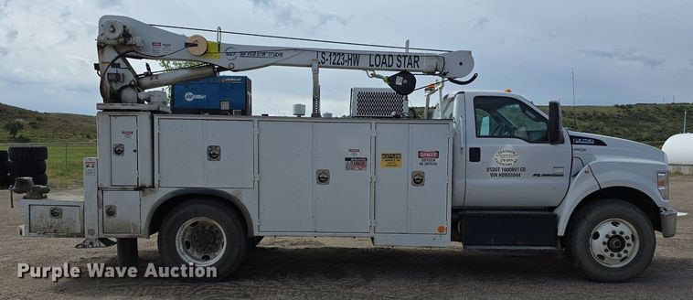 image for item LW9880 2017 Ford F750 Super Duty utility / service truck
