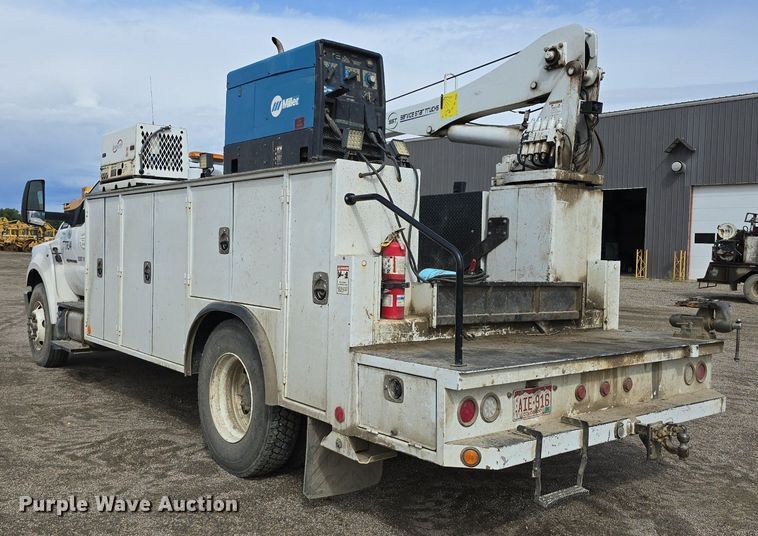 image for item LW9880 2017 Ford F750 Super Duty utility / service truck