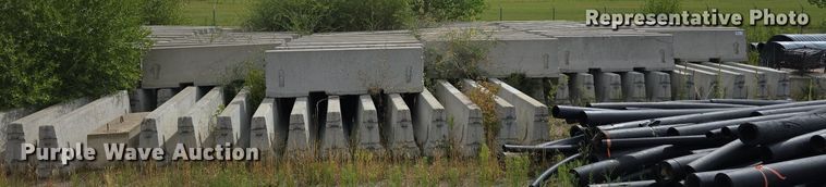 image for item ZA0481 (20) concrete barriers