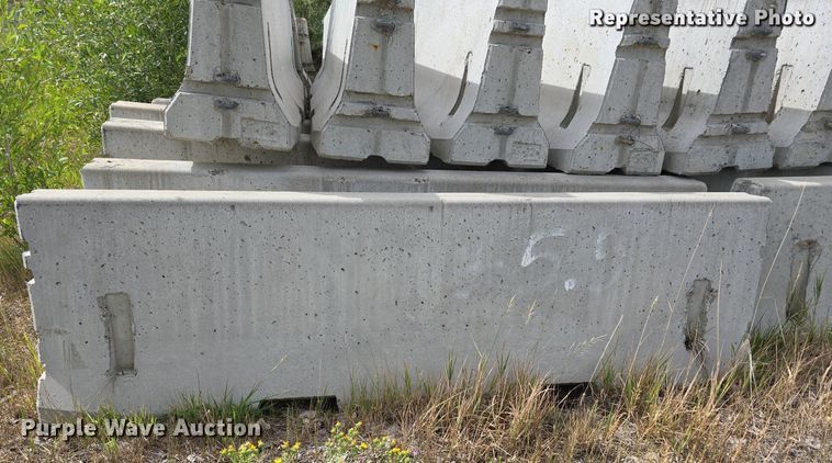 image for item ZA0488 (20) concrete barriers