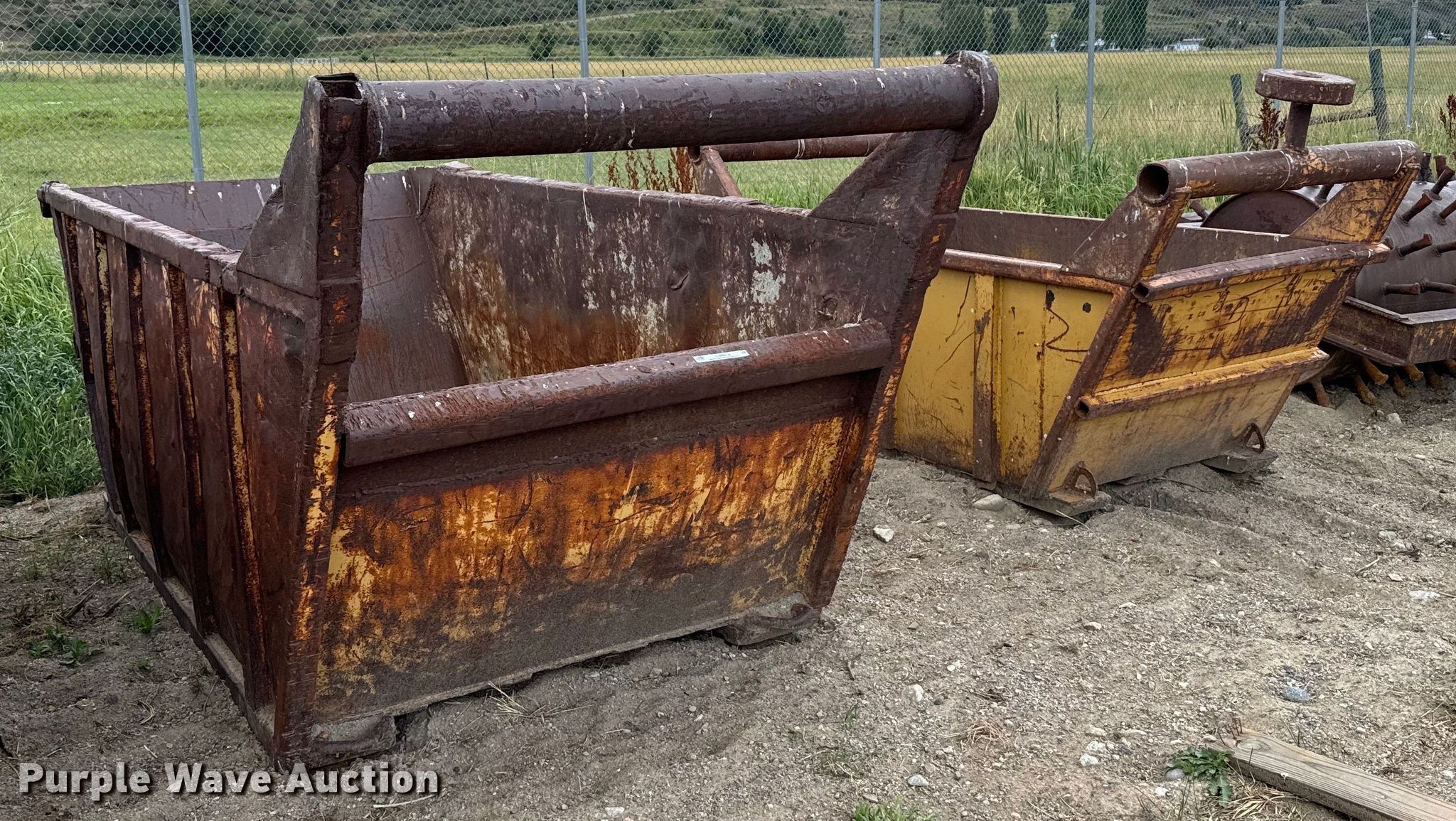(2) rock boxes in Hayden, CO | Item LW9864 for sale | Purple Wave