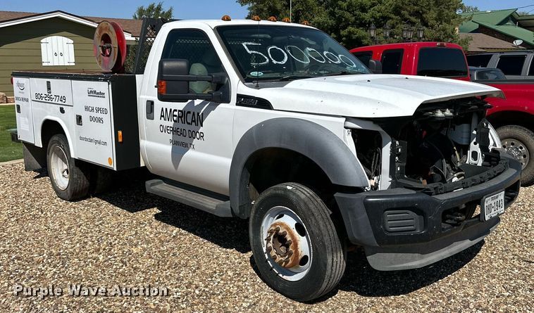 image for item DD3213 2012 Ford F450 Super Duty utility / service truck