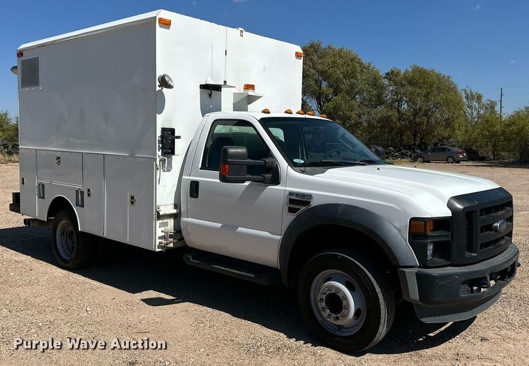 image for item DD3229 2008 Ford F550 Super Duty  utility / service truck
