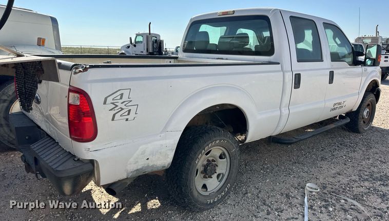 image for item DL0450 2012 Ford F250 Super Duty XL Crew Cab pickup truck