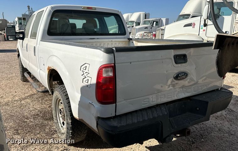image for item DL0450 2012 Ford F250 Super Duty XL Crew Cab pickup truck