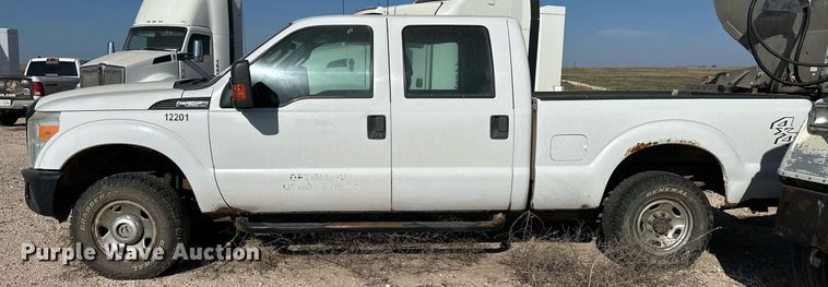 image for item DL0450 2012 Ford F250 Super Duty XL Crew Cab pickup truck