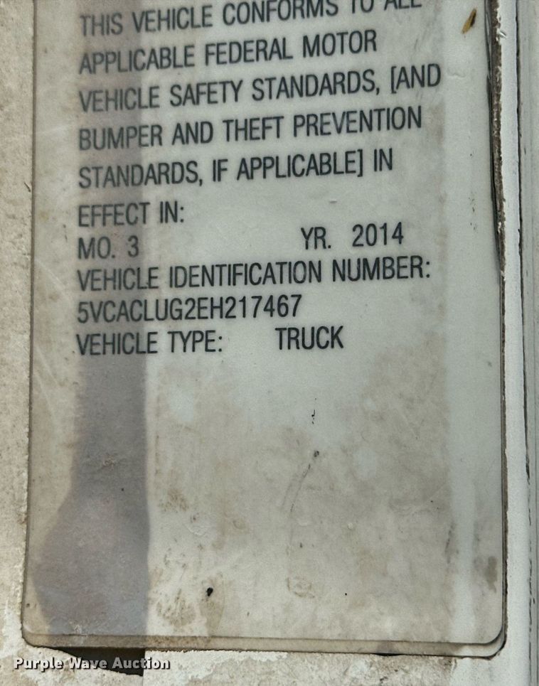 image for item DL0456 2014 Autocar ACX refuse truck