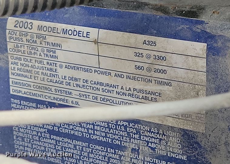 image for item DN3550 2003 Ford F350 Super Duty King Ranch Crew Cab pickup truck