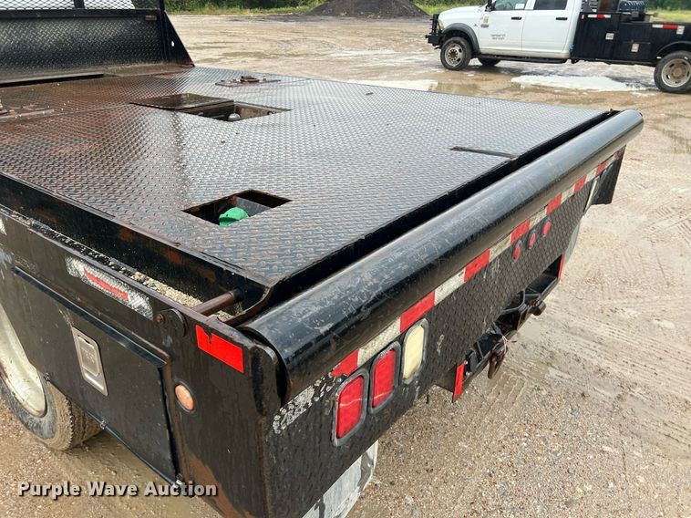 image for item DO2495 2014 Dodge Ram 5500HD Crew Cab flatbed truck