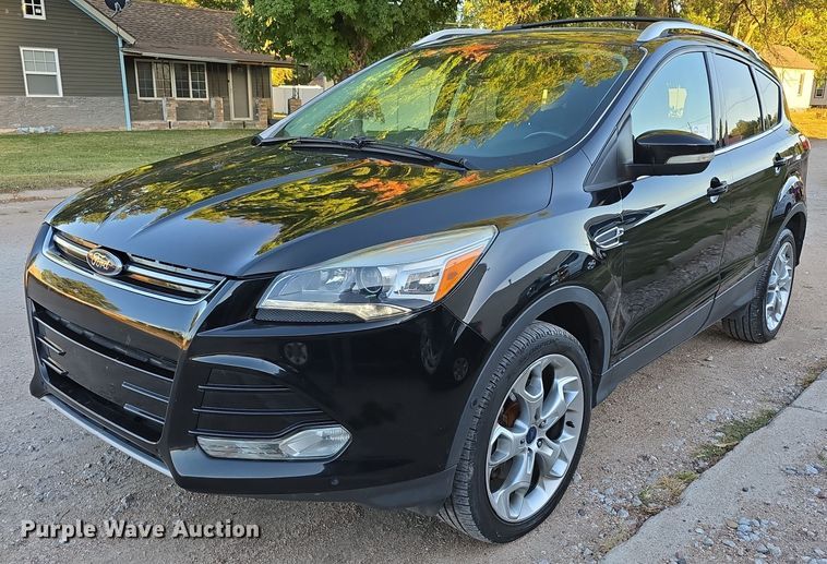 2016 Ford Escape Titanium SUV in Crete, NE Item DO5500 for sale Purple Wave