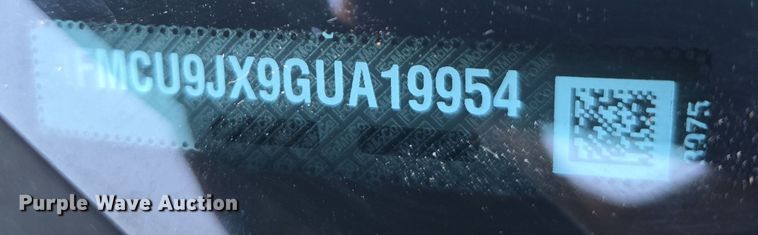 image for item DO5500 2016 Ford Escape Titanium SUV