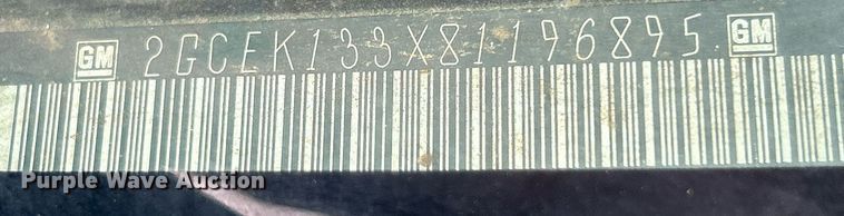 image for item DO7519 2008 Chevrolet  Silverado 1500 Crew Cab pickup truck