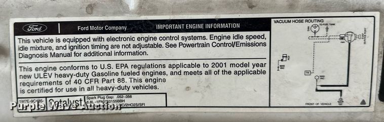 image for item DP3354 2001 Ford F250 Super Duty Crew Cab pickup truck