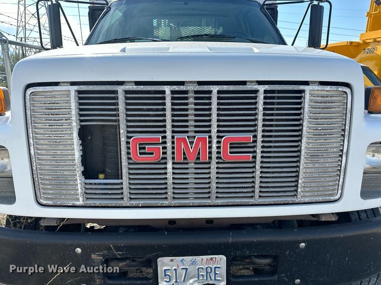 image for item DP3356 1994 GMC Topkick C5500 dump flatbed truck