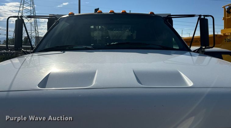 image for item DP3356 1994 GMC Topkick C5500 dump flatbed truck