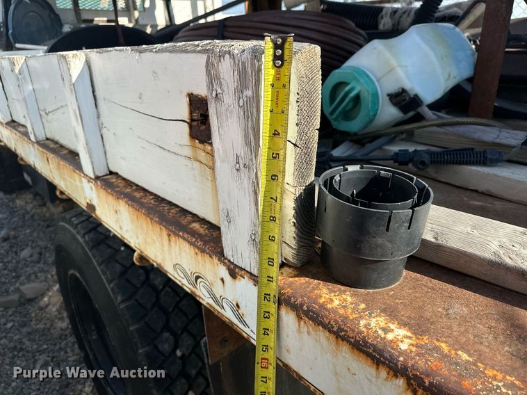 image for item DP3356 1994 GMC Topkick C5500 dump flatbed truck