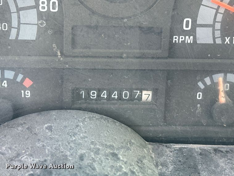 image for item DP3356 1994 GMC Topkick C5500 dump flatbed truck