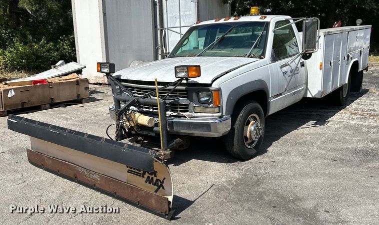 image for item DR2643 1998 Chevrolet  K3500 utility bed pickup truck
